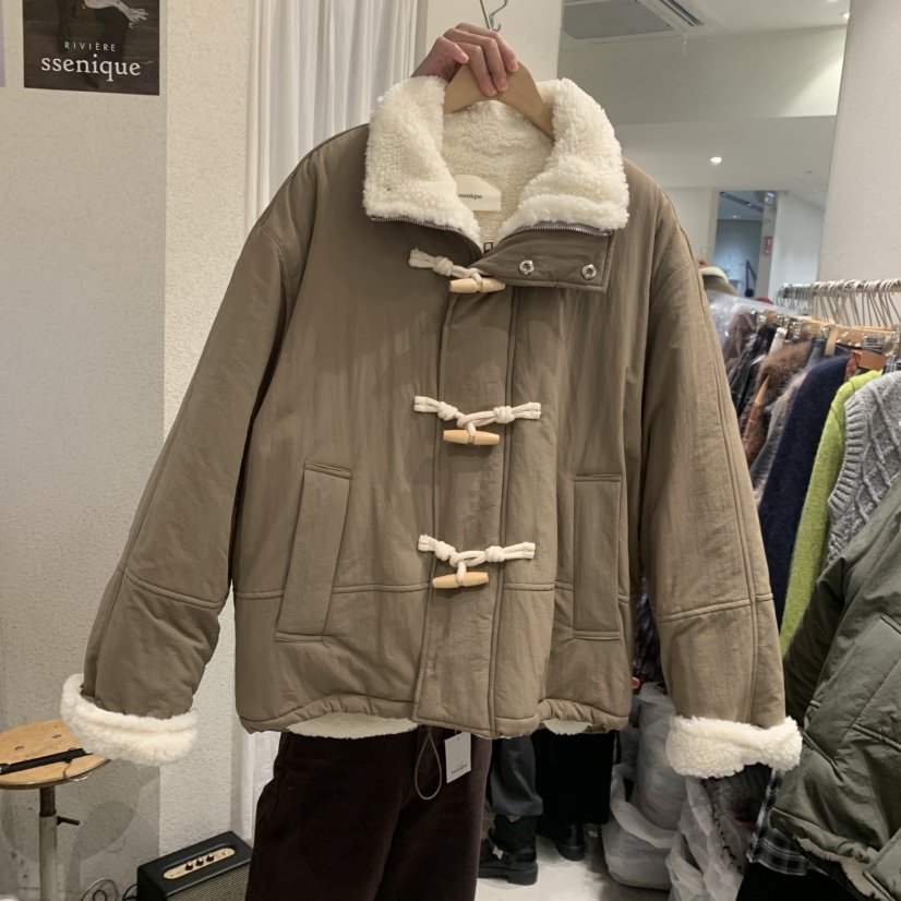 SSEMIENNE東大門㊣代購女士新款人氣熱賣時尚25秋冬休閑夾克SSENIQUE夾克圖色2