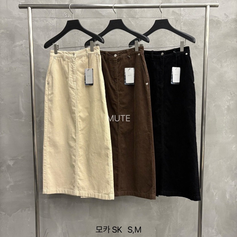 MUTE-P韓國直郵㊣女裝新款時尚職業推薦人氣熱賣25秋冬長裙MUTE長裙