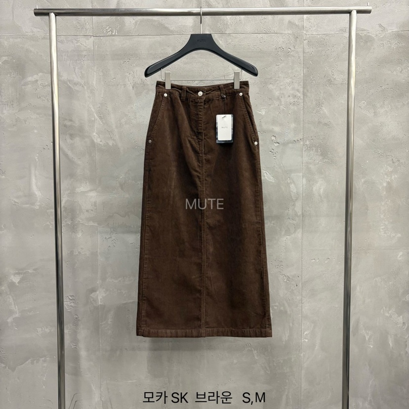 MUTE-P韓國直郵㊣女裝新款時尚職業推薦人氣熱賣25秋冬長裙MUTE長裙圖色2