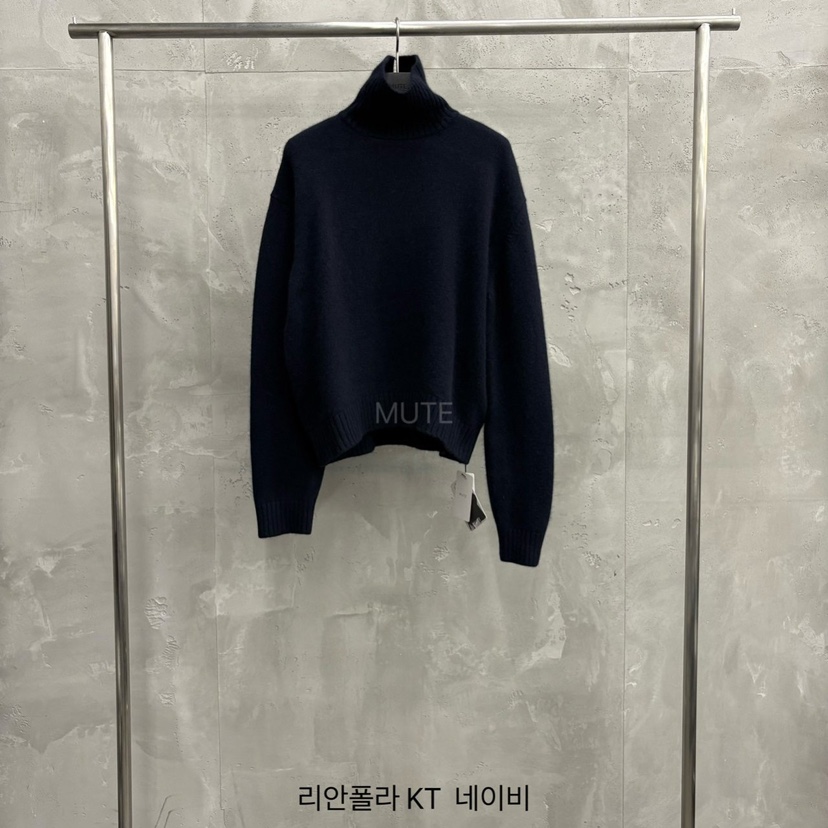 MUTE-P東大門㊣直郵女士新款熱賣推薦時尚人氣休閑職業針織衫MUTE針織衫圖色3深藍色