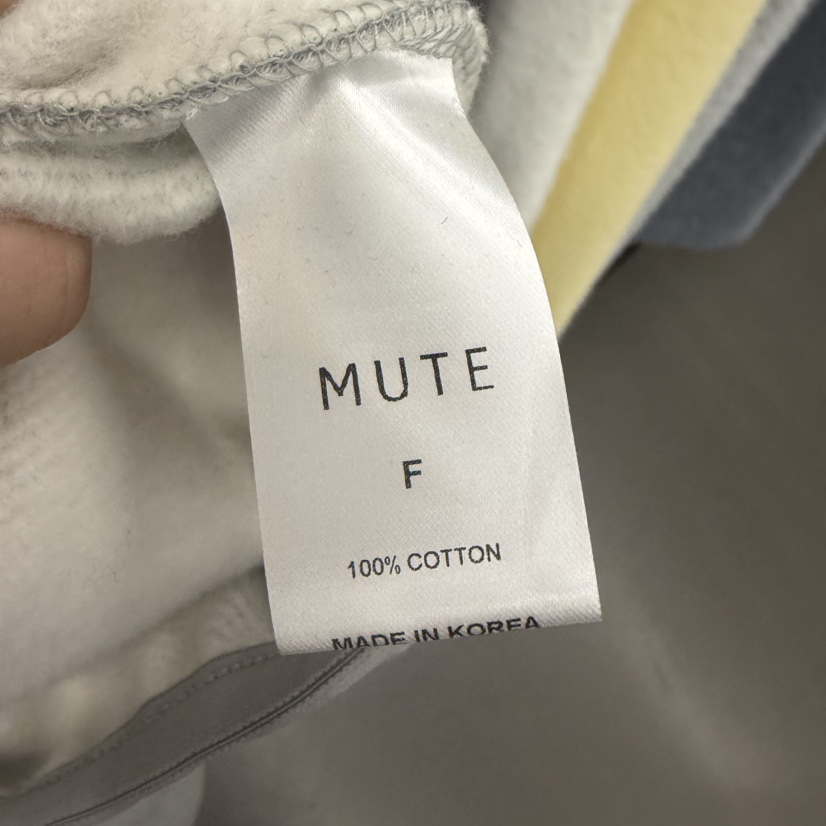 MUTE-P韓國直郵㊣女士新品時尚人氣25秋冬職業休閑推薦衛衣MUTE衛衣