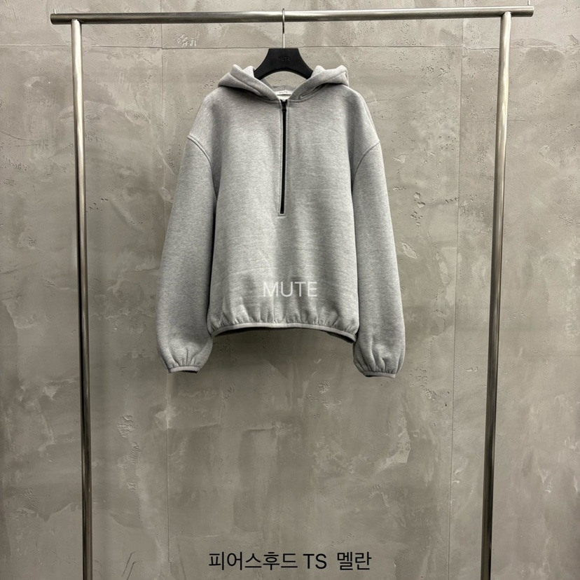 MUTE-P韓國直郵㊣女士新品時尚人氣25秋冬職業休閑推薦衛衣MUTE衛衣圖色1