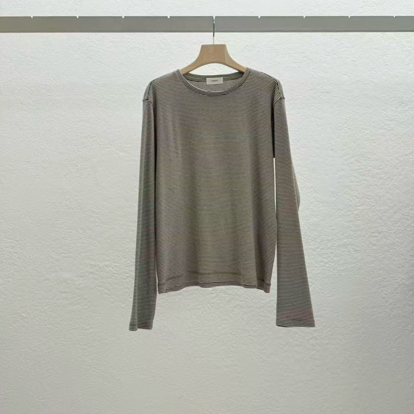 STATEMENT韓國直郵㊣女士新款休閑職業時尚熱賣人氣長袖T恤STATEMENT長袖T恤圖色2