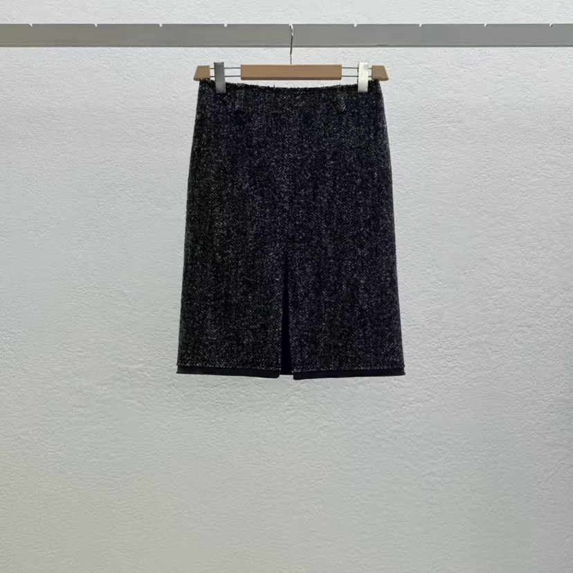 STATEMENT東大門㊣實拍女裝新品休閑時尚人氣職業半身裙中短裙STATEMENT半身裙/中短裙圖色2墨色