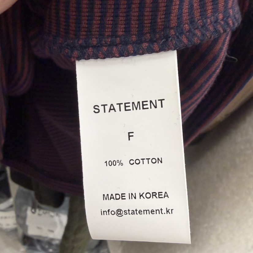 STATEMENT韓國直郵㊣女裝新品人氣休閑時尚推薦熱賣職業T恤STATEMENTT恤