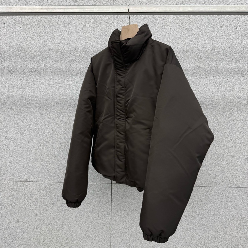 AT THE BAGEL韓國代購㊣女裝新款推薦時尚短款羽絨服鵝絨AT THE BAGEL短款羽絨服圖色3