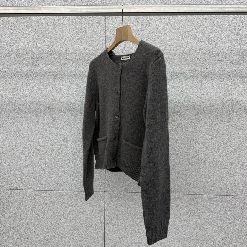 AT THE BAGEL韓國直郵㊣女士新品休閑職業人氣推薦針織衫AT THE BAGEL針織衫圖色2棕色