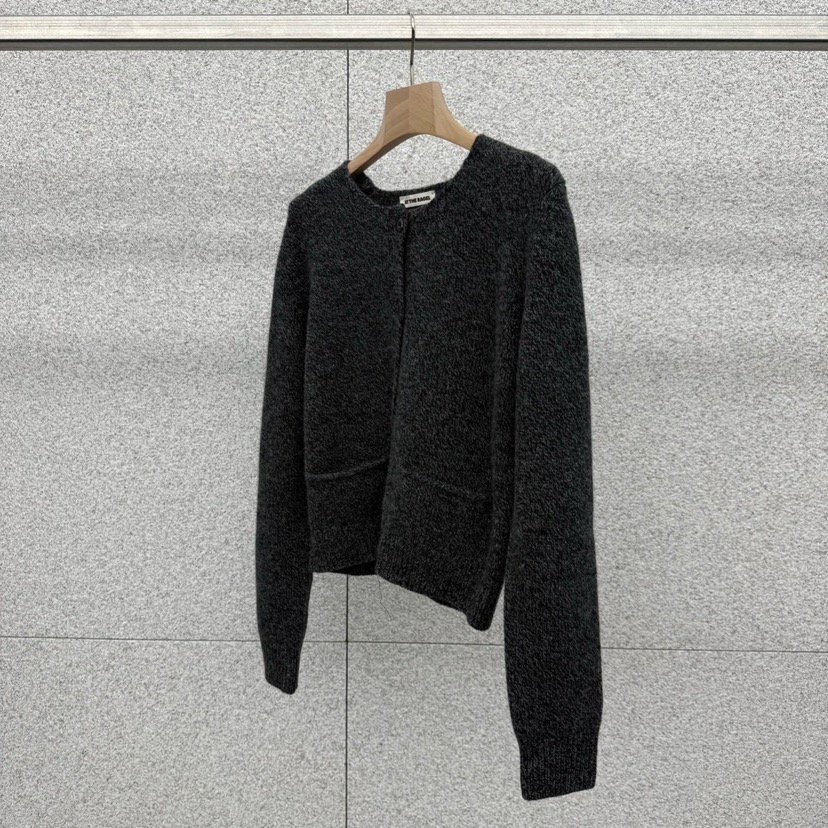 AT THE BAGEL韓國直郵㊣女士新品休閑職業人氣推薦針織衫AT THE BAGEL針織衫圖色3墨色