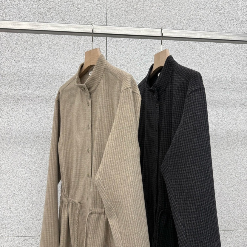 AT THE BAGEL韓國代購㊣女士新品職業休閑25秋冬時尚連衣裙AT THE BAGEL連衣裙