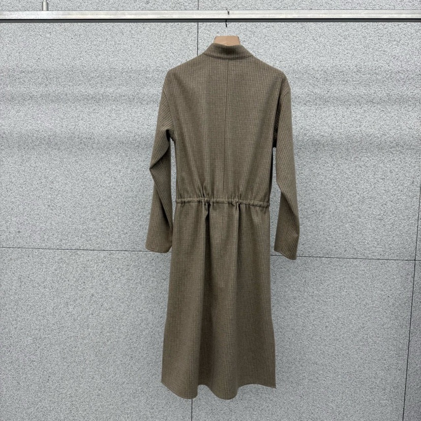 AT THE BAGEL韓國代購㊣女士新品職業休閑25秋冬時尚連衣裙AT THE BAGEL連衣裙