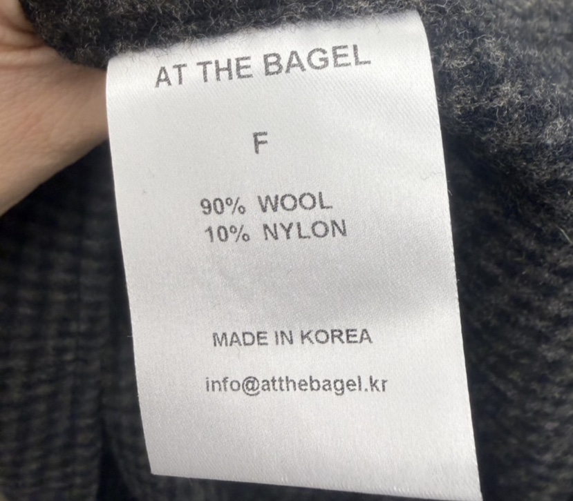 AT THE BAGEL韓國代購㊣女士新品職業休閑25秋冬時尚連衣裙AT THE BAGEL連衣裙