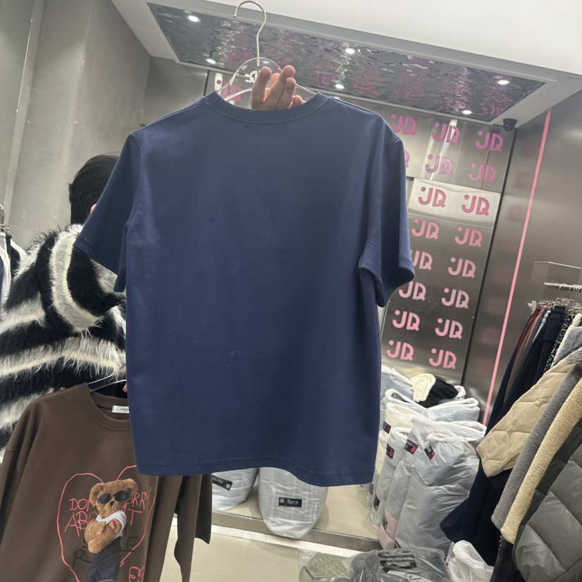 JUDYQUE韓國直郵㊣女士新款時尚休閑推薦熱賣25秋冬人氣T恤JUDYQUET恤