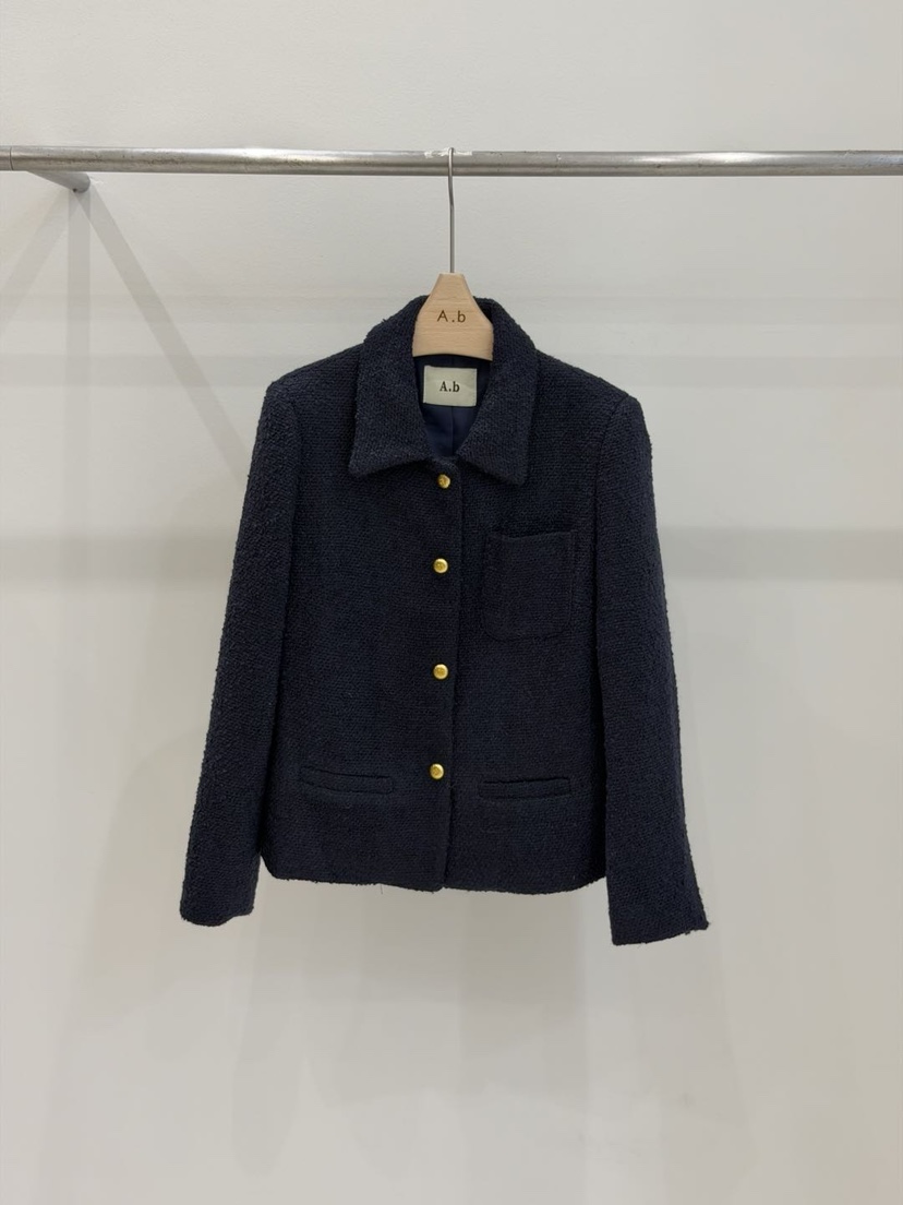 AUTUMN BEIGE-Q韓國直郵㊣女裝新品25秋冬推薦人氣時尚夾克A.b/AUTUMN BEIGE夾克圖色2