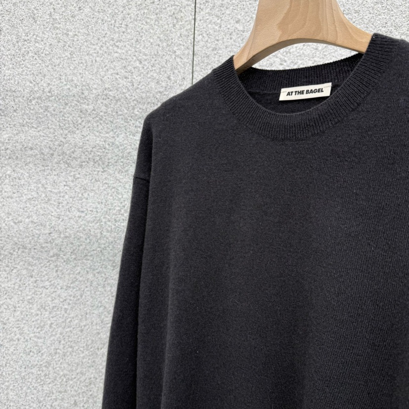 AT THE BAGEL韓國代購㊣女裝新品休閑時尚人氣25秋冬針織衫AT THE BAGEL針織衫