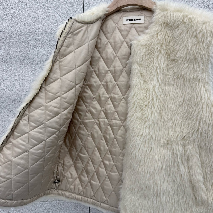 AT THE BAGEL東大門㊣代購女士新款時尚職業25秋冬人氣馬甲AT THE BAGEL馬甲