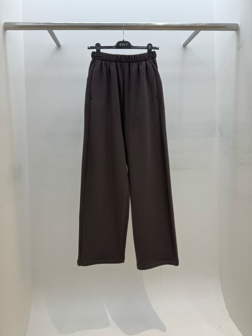 EDIT韓國直郵㊣女士新款熱賣職業休閑推薦25秋冬時尚休閑褲EDIT休閑褲圖色3墨色