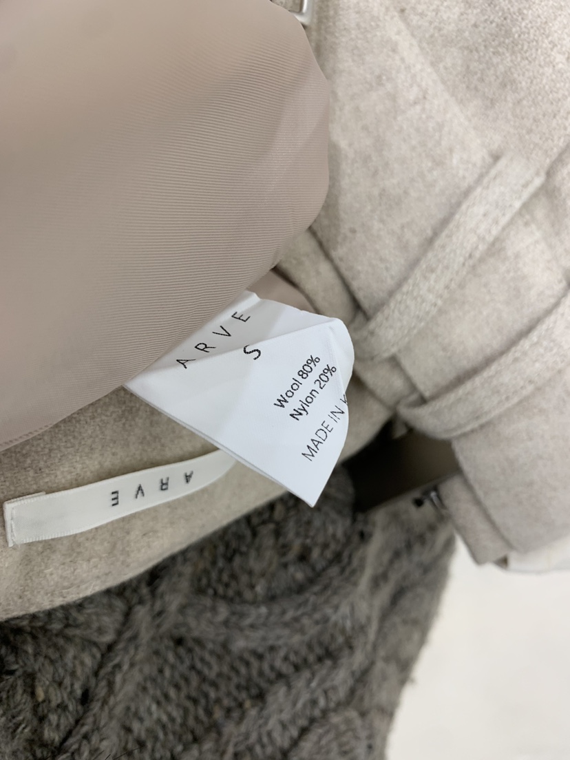 ARVE韓國代購㊣女裝新款推薦職業熱賣休閑半身裙中短裙含腰帶ARVE半身裙/中短裙