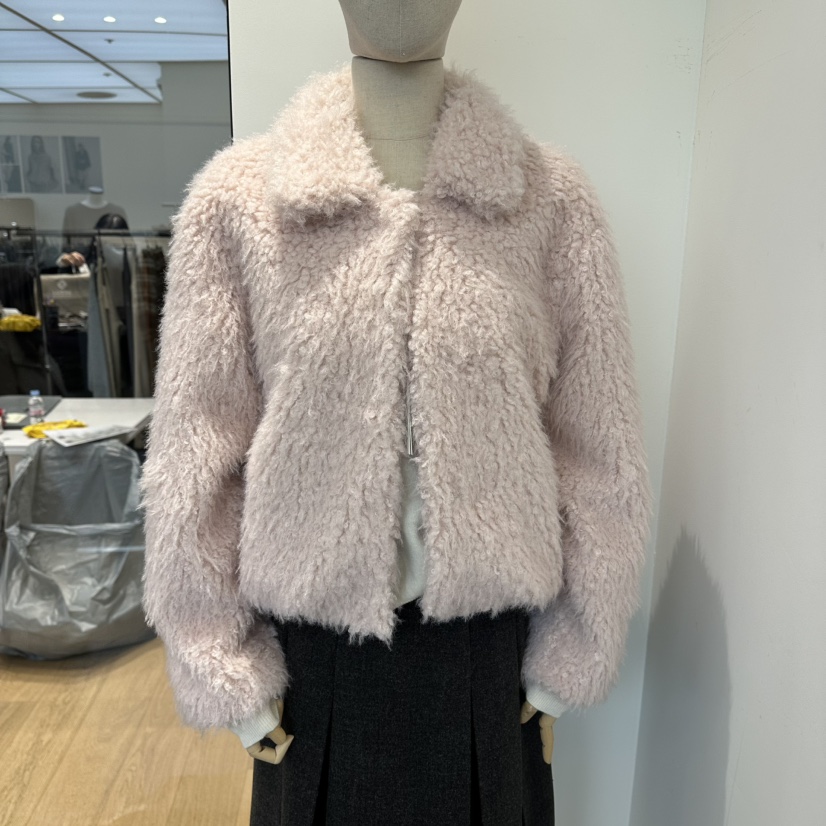 aube nunt東大門㊣直郵女裝新款休閑職業人氣熱賣短款大衣aube nunt短款大衣圖色1