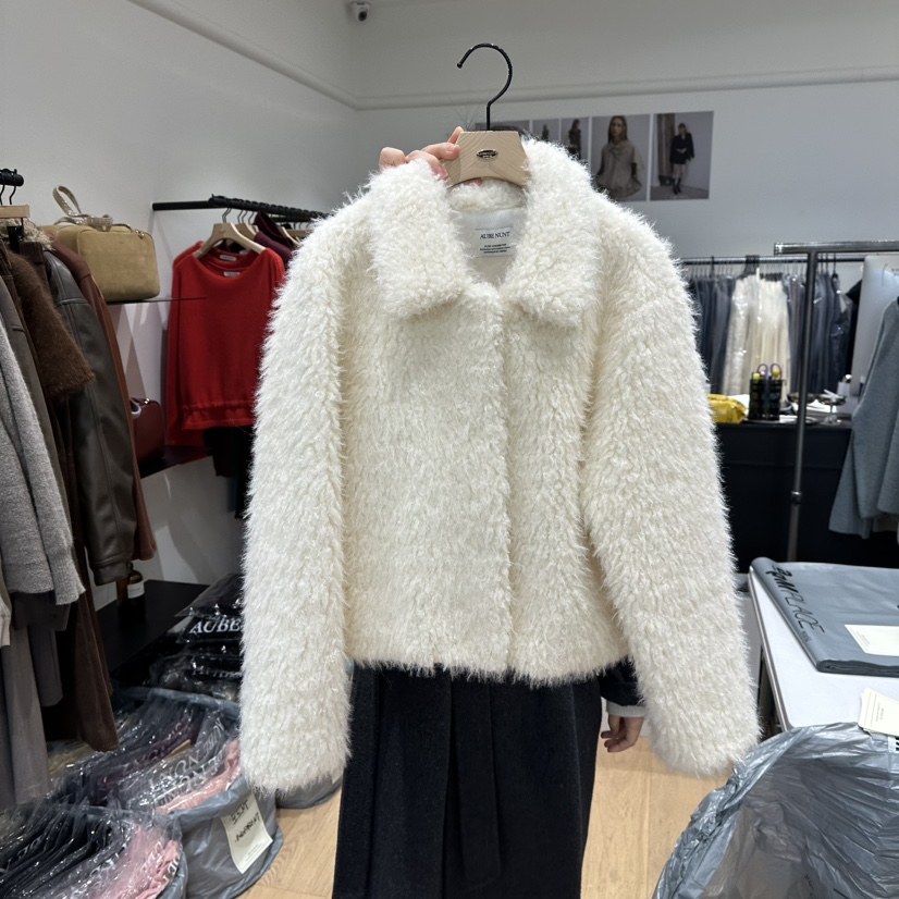 aube nunt東大門㊣直郵女裝新款休閑職業人氣熱賣短款大衣aube nunt短款大衣圖色2