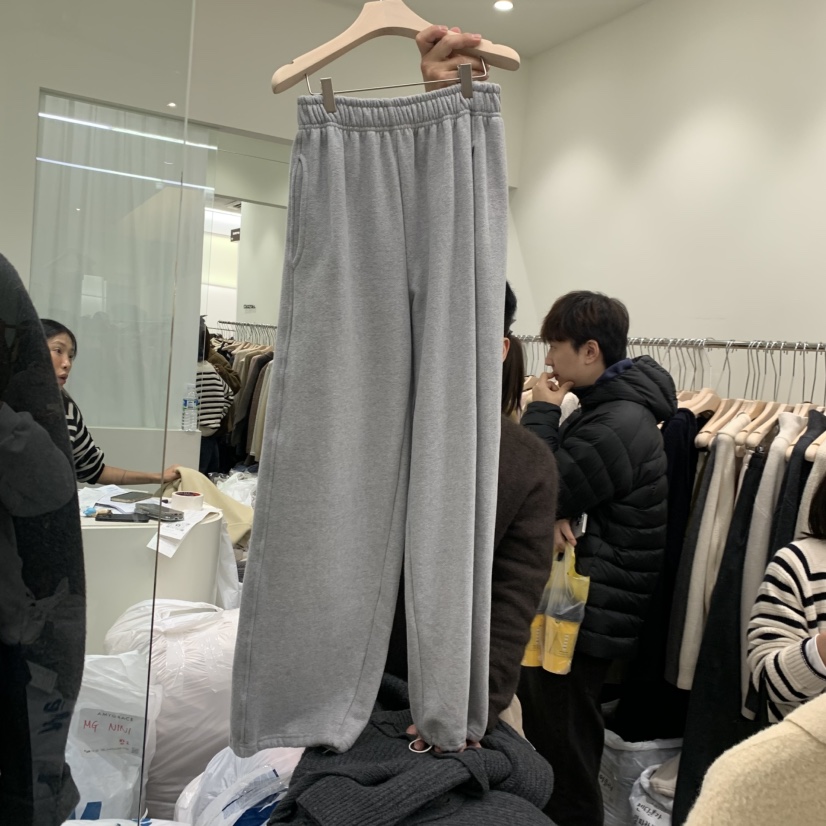 AMY GRACE韓國直郵㊣女士新品休閑時尚熱賣25秋冬職業休閑褲AMY GRACE休閑褲圖色1