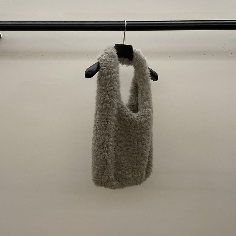 ID東大門㊣實拍女裝新款推薦25秋冬休閑時尚人氣單肩斜跨包ID單肩/斜跨包圖色1灰色