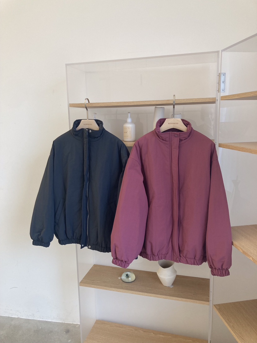 ORDINARYA東大門㊣代購女士新款推薦25秋冬短款棉服jp棉填充ROESMMOSS短款棉服