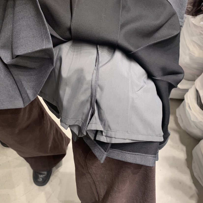 SSEMIENNE東大門㊣代購女士新品推薦熱賣人氣職業25秋冬短裙褶皺SSENIQUE短裙