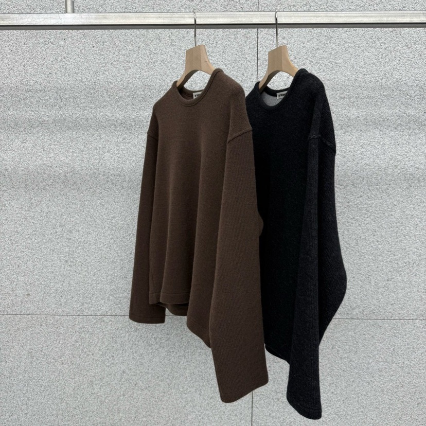 AT THE BAGEL東大門㊣代購女士新品休閑25秋冬熱賣針織衫AT THE BAGEL針織衫