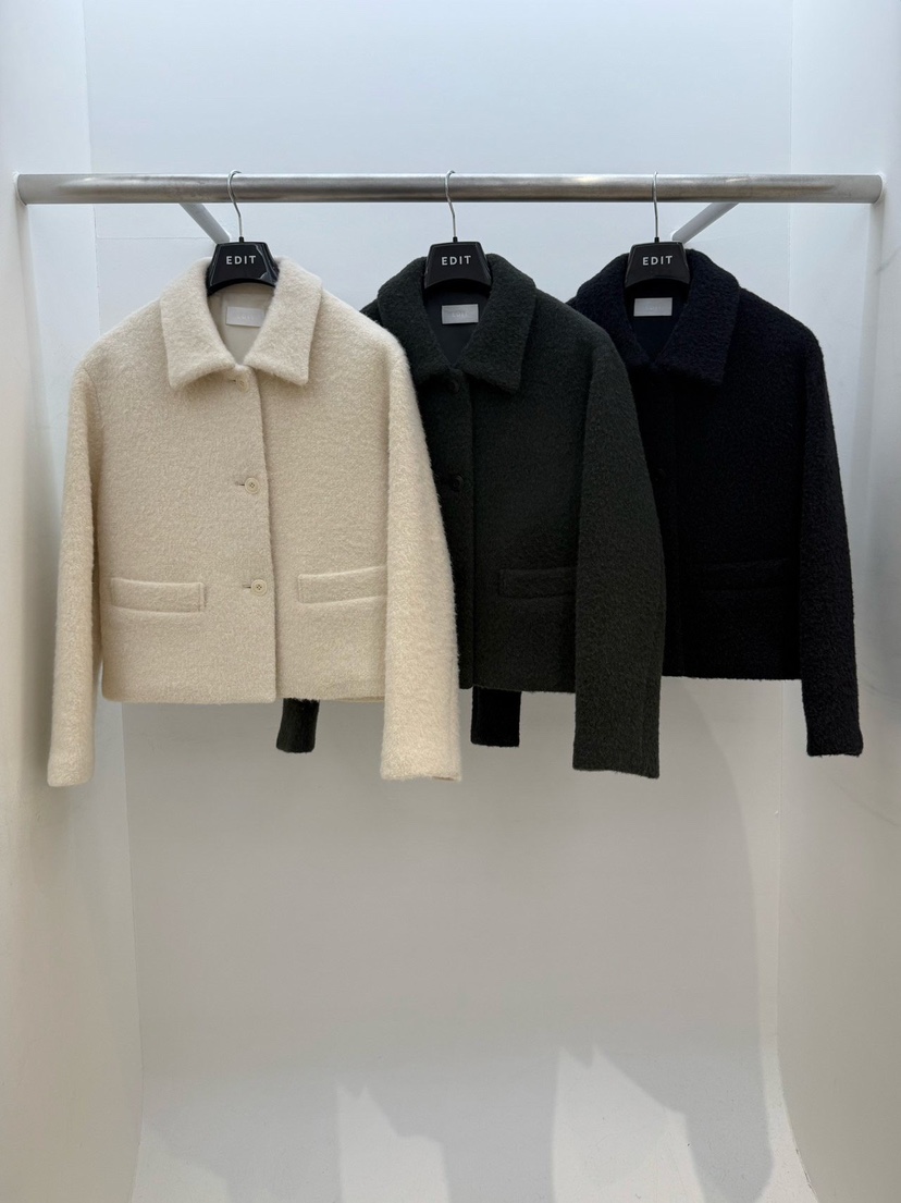 EDIT東大門㊣直郵女裝新品時尚職業熱賣人氣推薦25秋冬夾克EDIT夾克