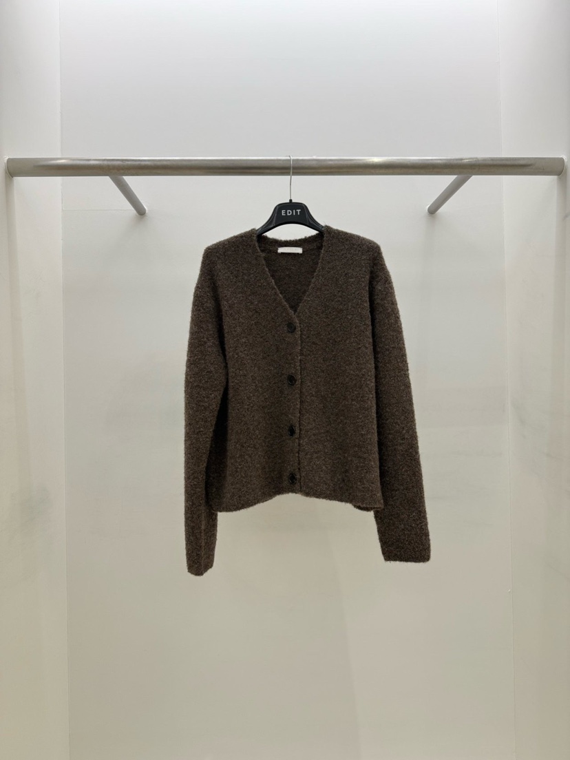 EDIT東大門㊣直郵女士新品時尚推薦職業熱賣25秋冬休閑針織衫EDIT針織衫圖色3棕色