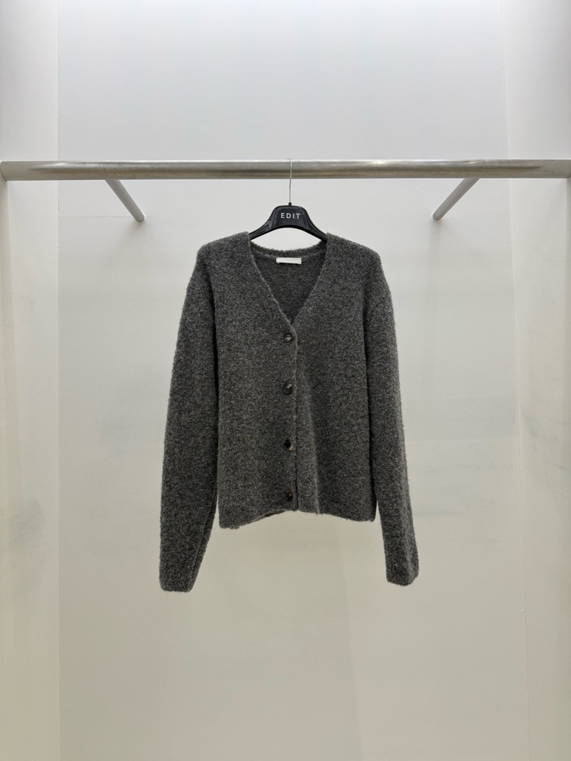 EDIT東大門㊣直郵女士新品時尚推薦職業熱賣25秋冬休閑針織衫EDIT針織衫圖色4墨色
