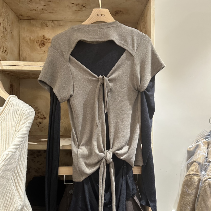 PITA東大門㊣代購女士新款推薦時尚休閑人氣職業25秋冬熱賣T恤THE VERLIN/piTaT恤