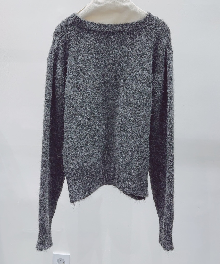 AWESOME-P韓國代購㊣女士新款休閑人氣時尚熱賣針織衫花朵AWESOME-P針織衫