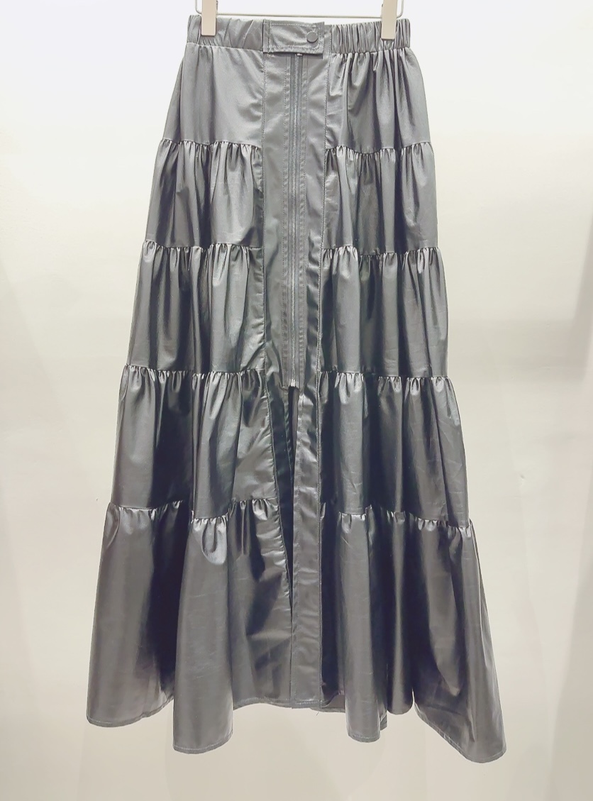 AWESOME-P東大門㊣代購女裝新款時尚人氣推薦熱賣長裙拉鏈AWESOME-P長裙圖色1