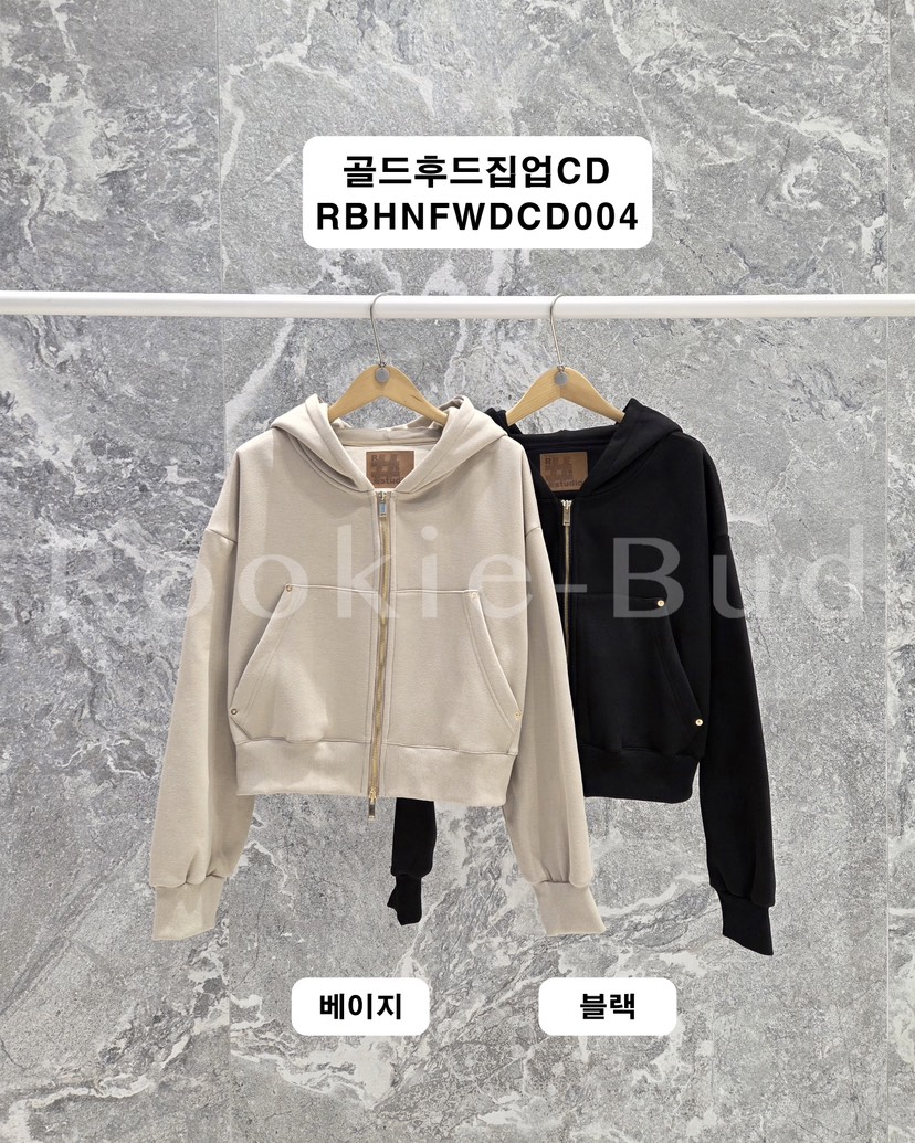 ROOKIE BUD東大門㊣直郵女士新款職業推薦熱賣夾克連帽拉鏈衫ROOKIE BUD-L夾克