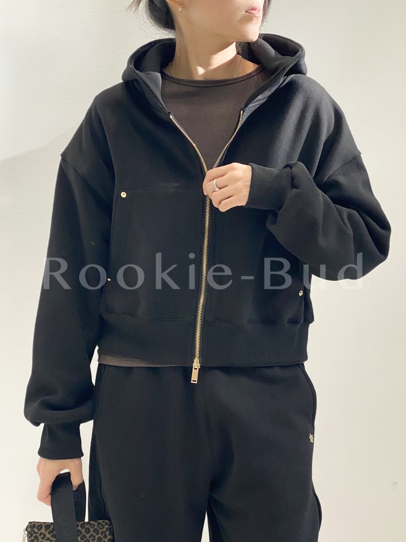 ROOKIE BUD東大門㊣直郵女士新款職業推薦熱賣夾克連帽拉鏈衫ROOKIE BUD-L夾克