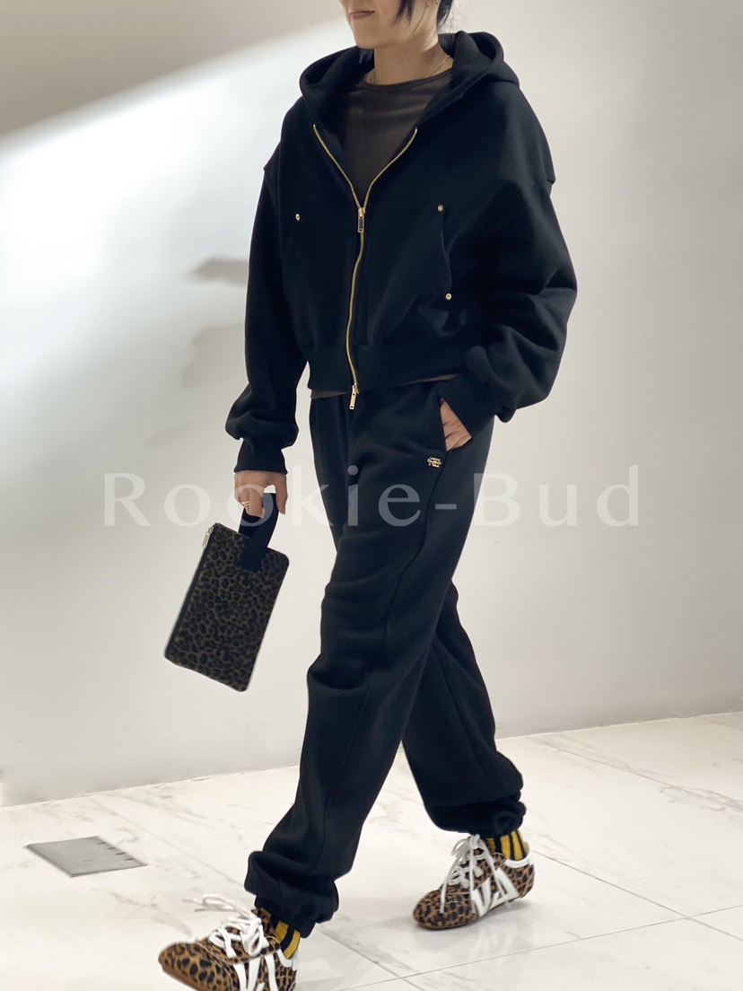 ROOKIE BUD韓國代購㊣女裝新品熱賣時尚職業25秋冬休閑褲羊毛ROOKIE BUD-L休閑褲