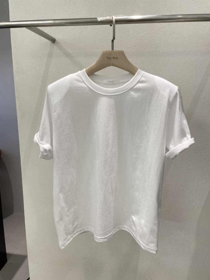 NOB東大門㊣實拍女裝新款25秋冬時尚推薦人氣職業熱賣休閑T恤NOBT恤圖色1