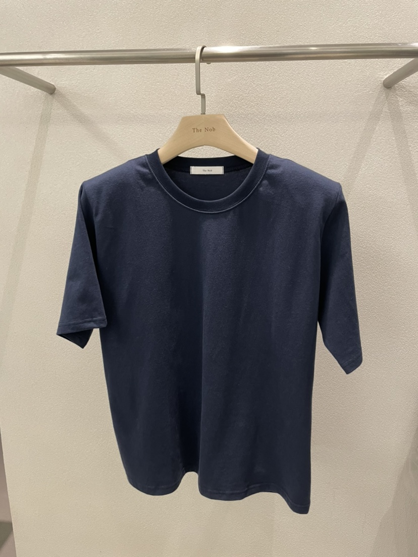 NOB東大門㊣實拍女裝新款25秋冬時尚推薦人氣職業熱賣休閑T恤NOBT恤圖色2