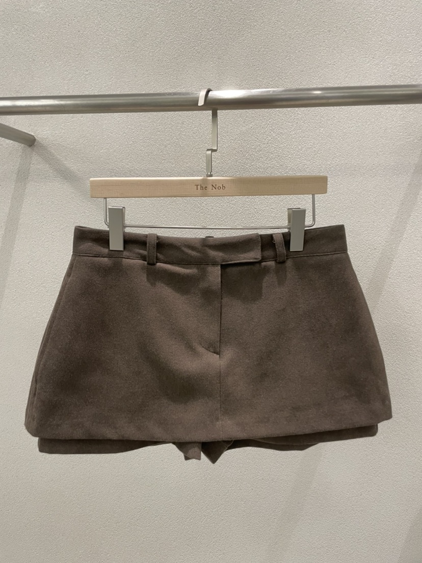 NOB東大門㊣實拍女裝新款時尚25秋冬職業熱賣休閑推薦人氣裙褲NOB裙褲圖色2