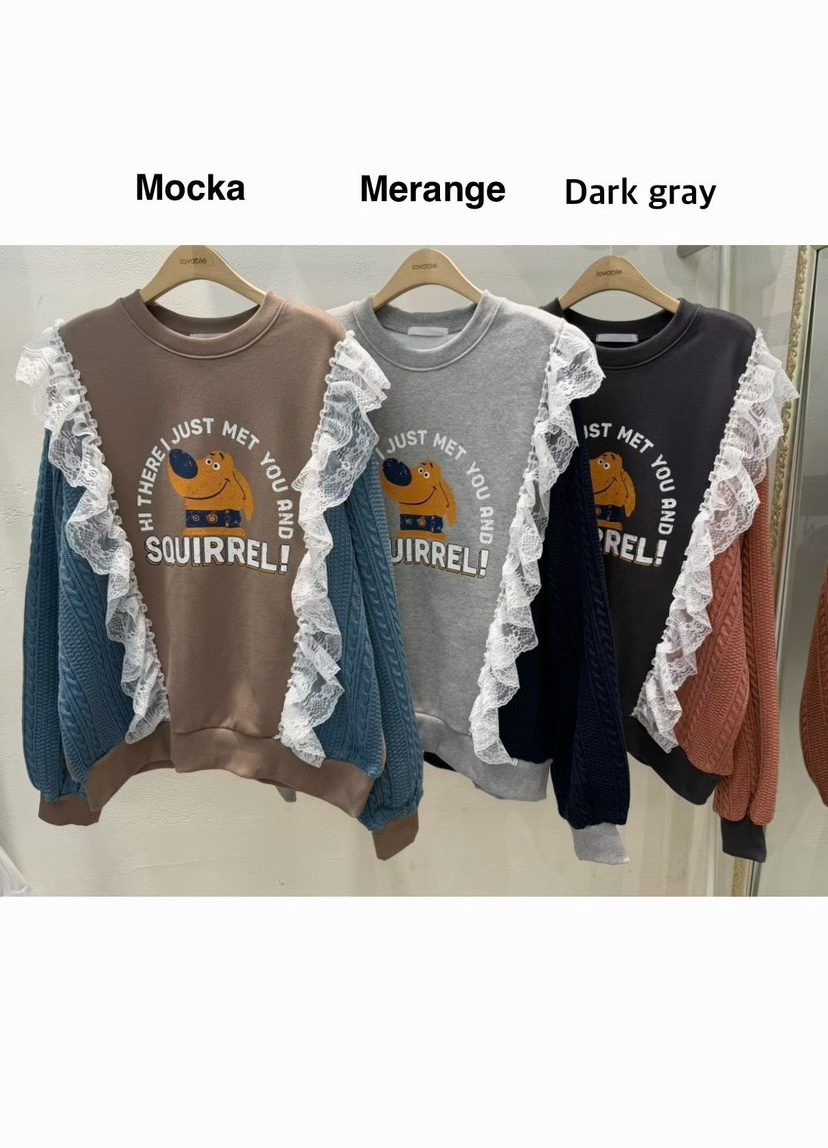 LOVABLE東大門㊣代購女士新款25秋冬休閑熱賣推薦人氣時尚衛衣LOVABLE衛衣