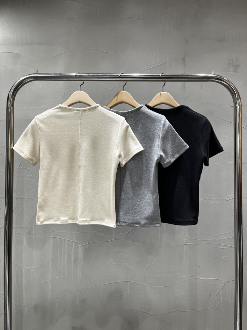 INSSENSE-A韓國直郵㊣女裝新品人氣推薦職業25秋冬休閑T恤絨INSSENSE-AT恤