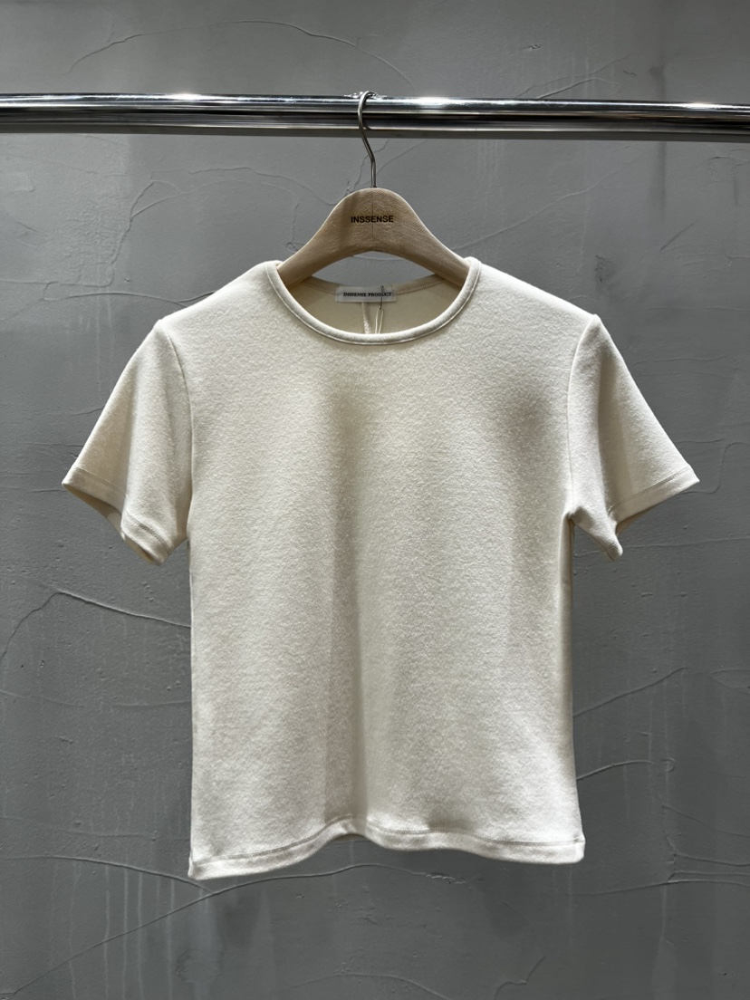 INSSENSE-A韓國直郵㊣女裝新品人氣推薦職業25秋冬休閑T恤絨INSSENSE-AT恤圖色1
