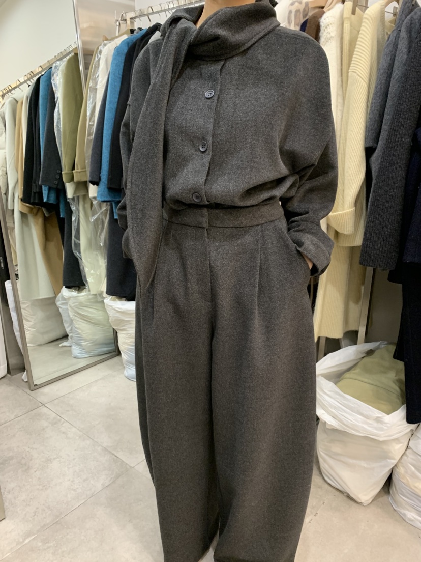 DARAK東大門㊣實拍女裝新品職業推薦25秋冬時尚休閑襯衫蕾絲衫DARAK襯衫/蕾絲衫