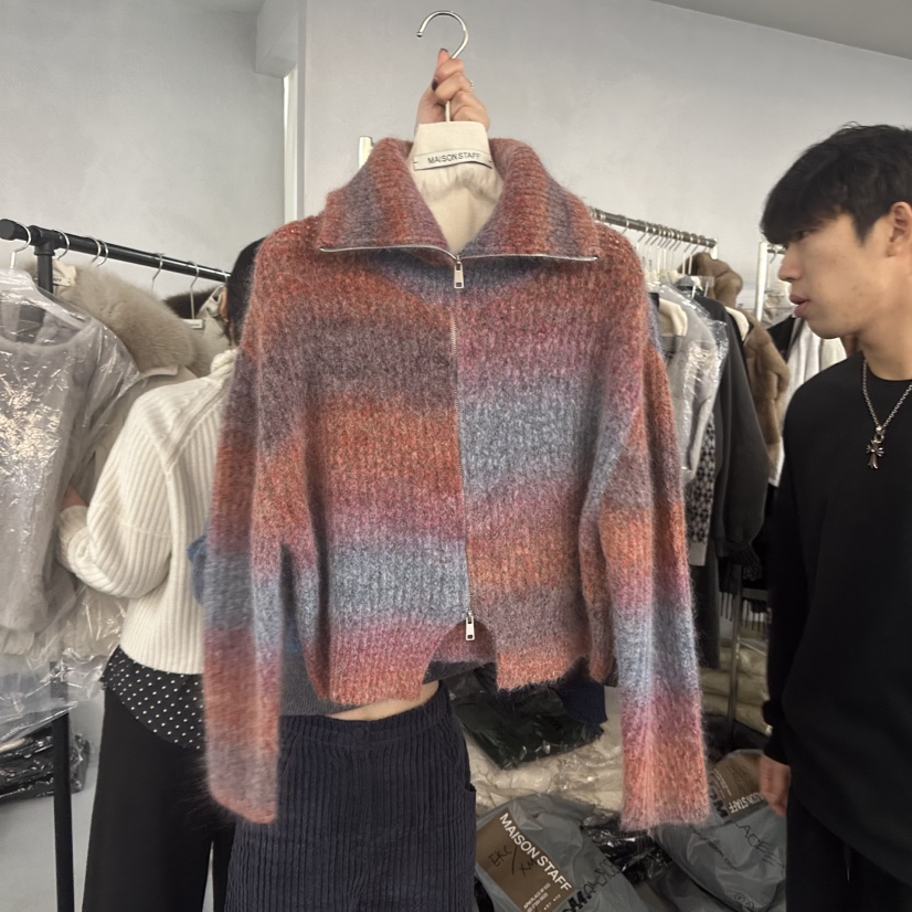 DOUBLE STANDARD/LE SMOKING/MAISONSTAFF韓國代購㊣女士新品熱賣針織衫MAISONSTAFF針織衫圖色1