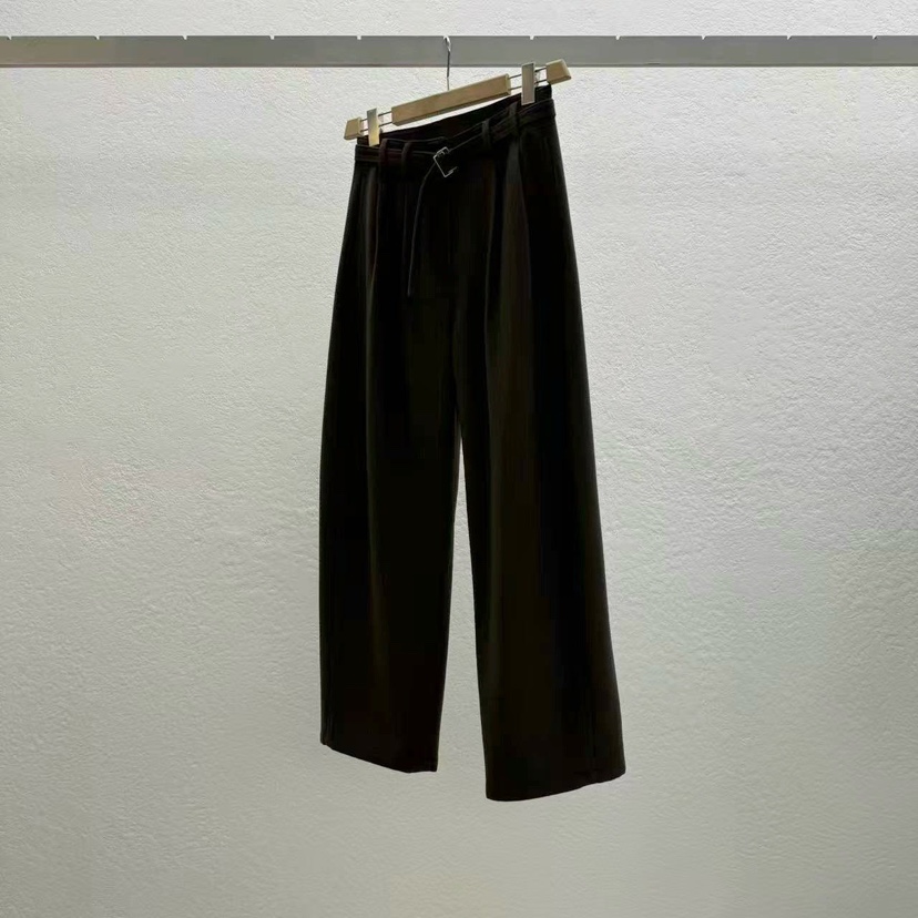 STATEMENT東大門㊣直郵女士新款職業休閑人氣推薦休閑褲含腰帶STATEMENT休閑褲