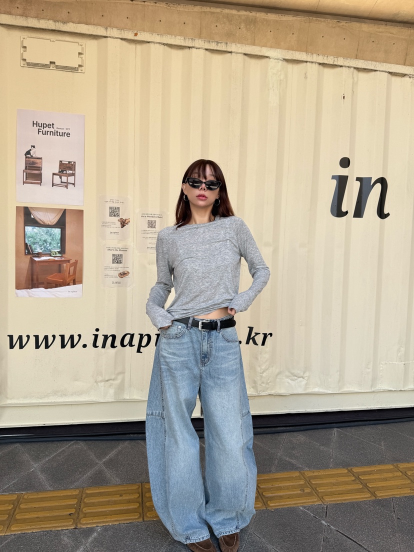 LUMIPLE韓國直郵㊣女裝新品25秋冬推薦休閑熱賣職業長袖T恤LUMIPLE長袖T恤