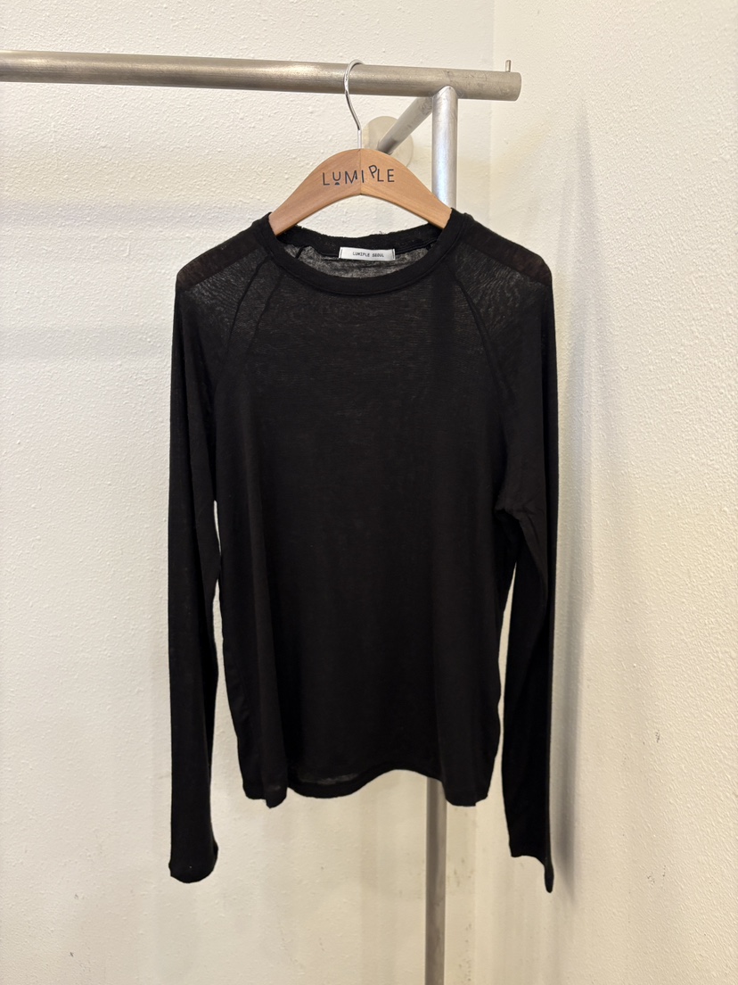 LUMIPLE韓國直郵㊣女裝新品25秋冬推薦休閑熱賣職業長袖T恤LUMIPLE長袖T恤圖色3