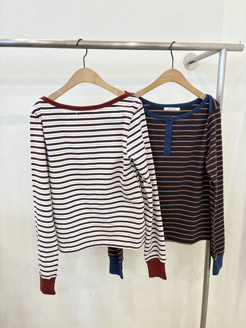 LUMIPLE東大門㊣代購女裝新品休閑職業人氣25秋冬熱賣長袖T恤LUMIPLE長袖T恤