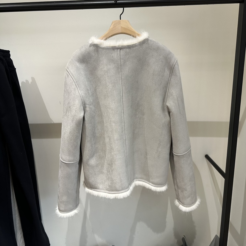 aube nunt東大門㊣直郵女裝新品職業熱賣25秋冬休閑時尚夾克aube nunt夾克